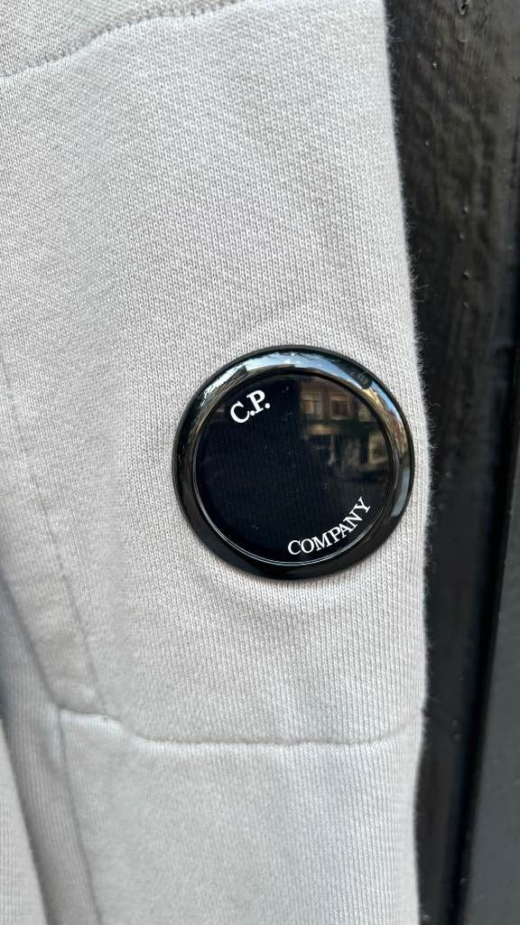 CP Company Lens Hoodie Grey (M)