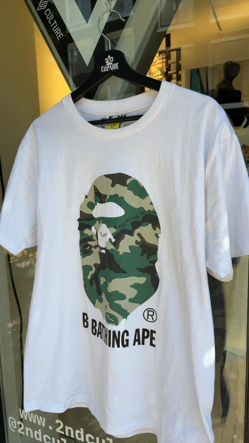 Bape Camo Head Tee (L)