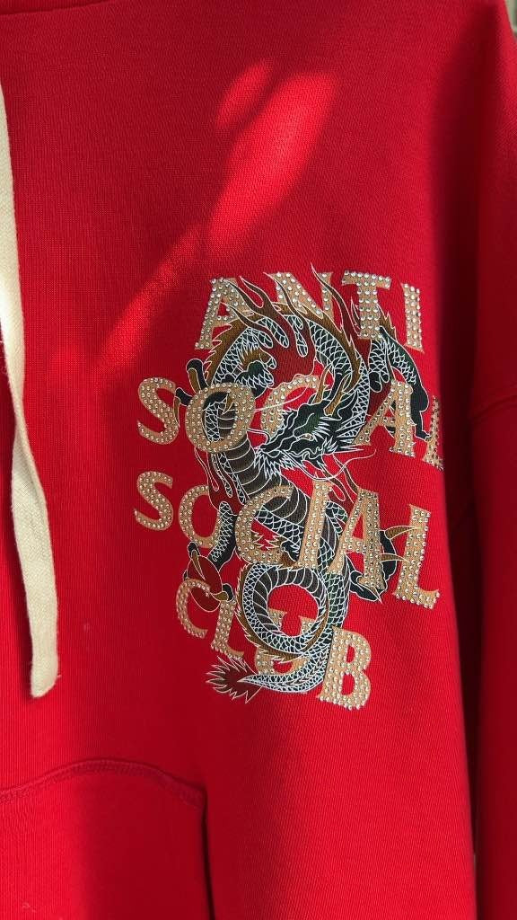 Anti Social Social Club x Ed Hardy Hoodie (S)