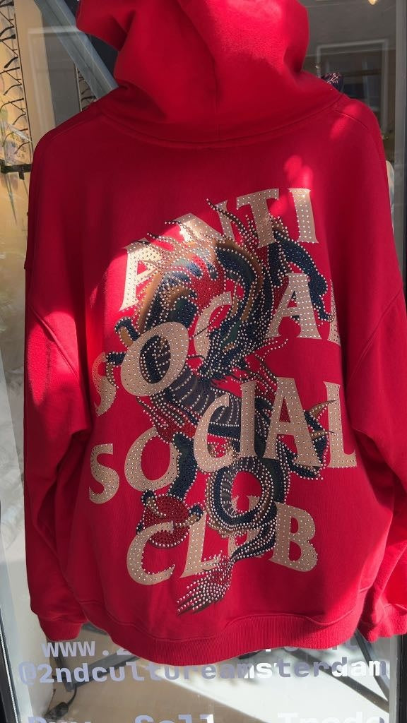 Anti Social Social Club x Ed Hardy Hoodie (S)