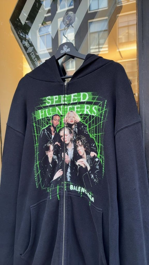 AW2018 Balenciaga Speed Runners Zip Up Hoodie (S)