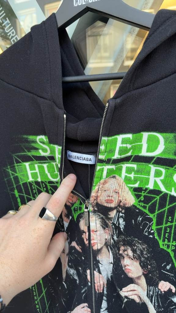 AW2018 Balenciaga Speed Runners Zip Up Hoodie (S)