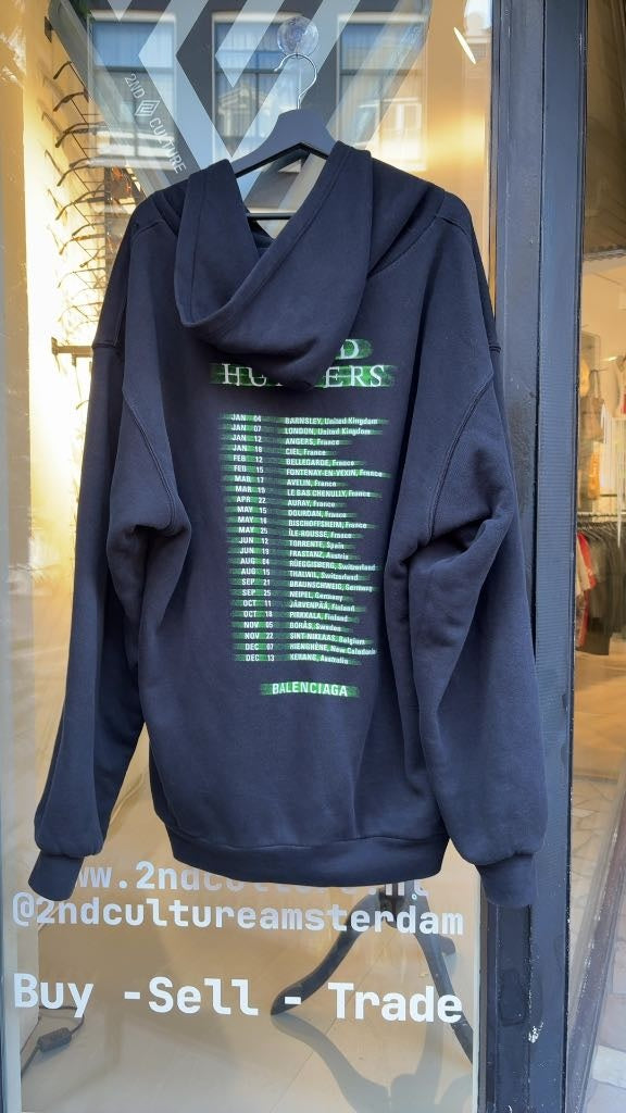 AW2018 Balenciaga Speed Runners Zip Up Hoodie (S)