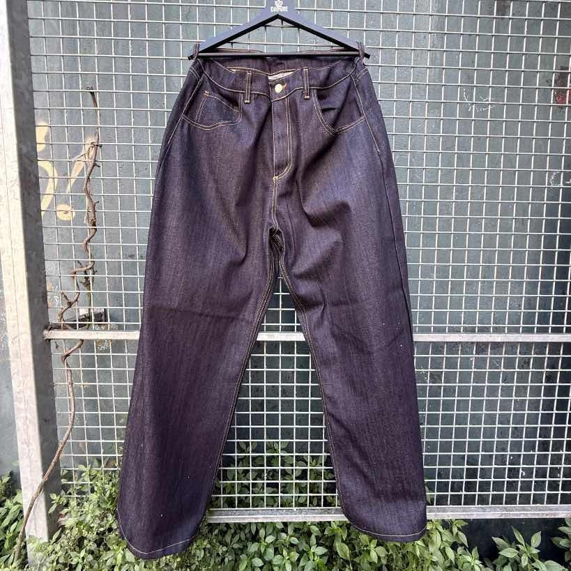 Handmade Raw Denim Ponyhair Jeans (52)