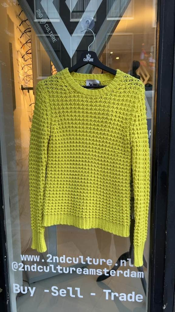 AW12 Acne Studios Wool Knit Pineapple