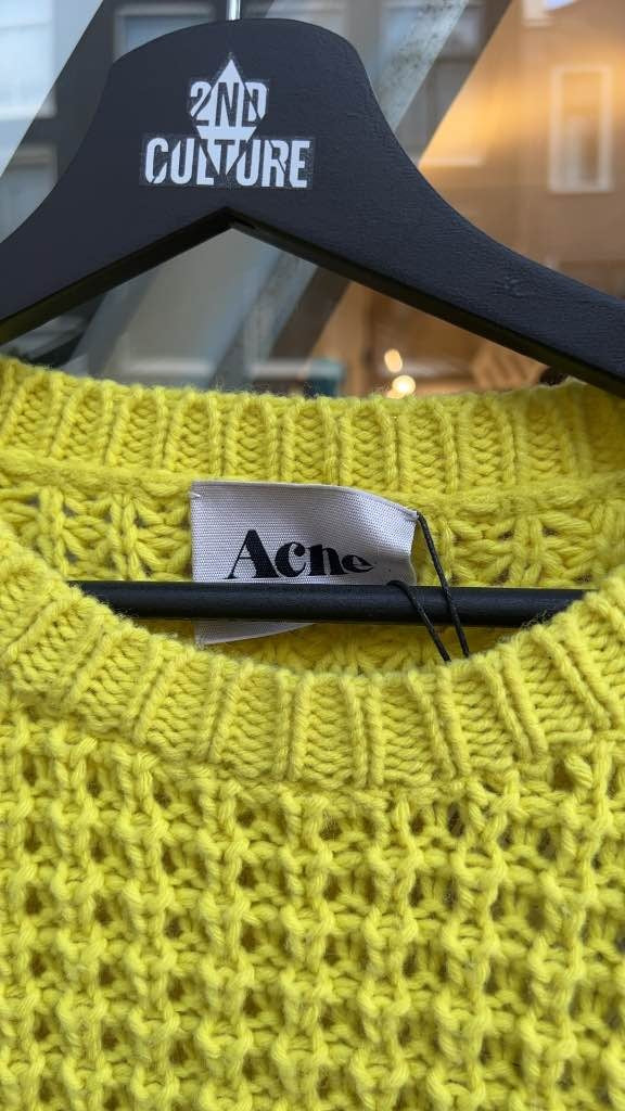 AW12 Acne Studios Wool Knit Pineapple