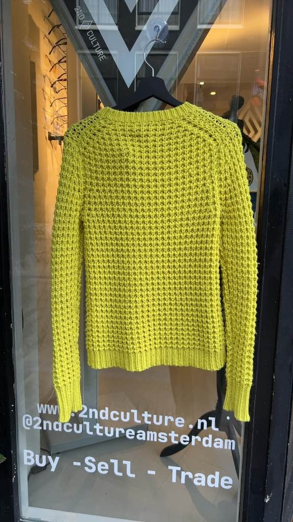 AW12 Acne Studios Wool Knit Pineapple