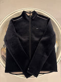 Vintage 2000's Nike Stash Pocket Reflective Velour Jacket (L)