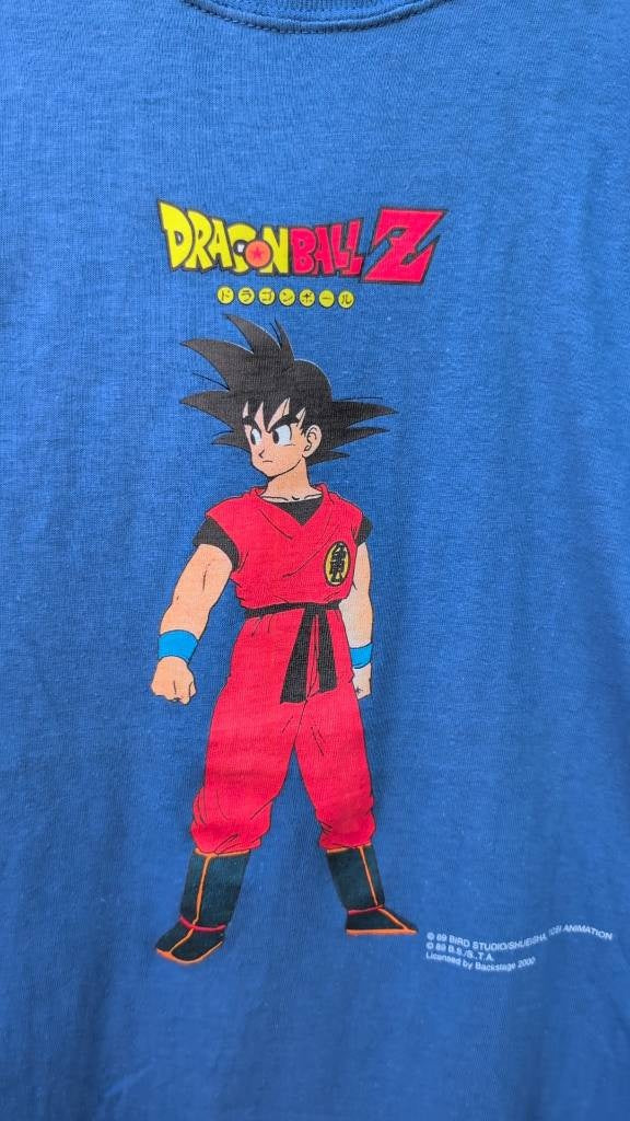 Vintage 1989 Dragon Ball Z Tee Blue NWT (M)
