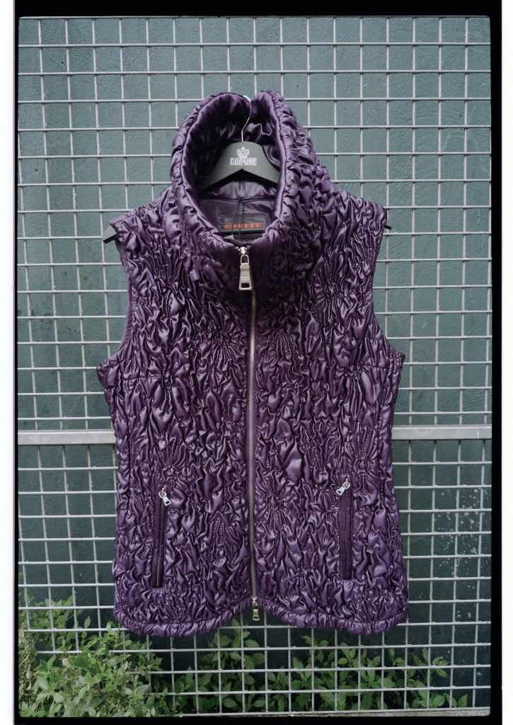 FW08 Prada Silk Blend Vest Purple (44)