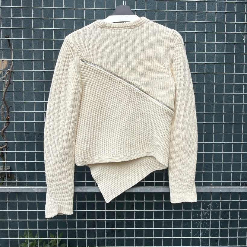 Alexander Wang Asymetrical Zip Sweater (M)