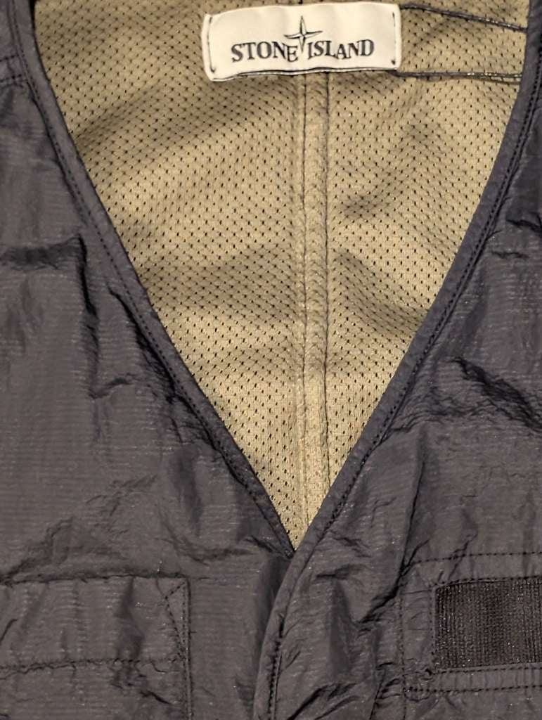 Stone Island Seersucker TC Vest (S)