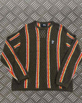 Patta x Stussy Green Yellow Knit Sweater (M)