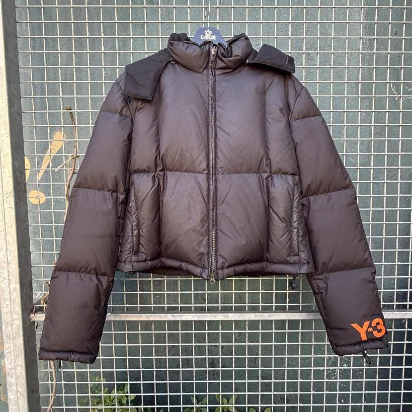 2003 Y-3 Adidas Cropped Puffer Jacket (M)