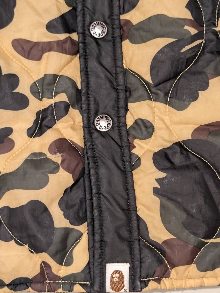 Bape Quilted Camo Jacket (S)