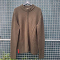 Prada Sport Moss Green Zip-Through Knit (L)