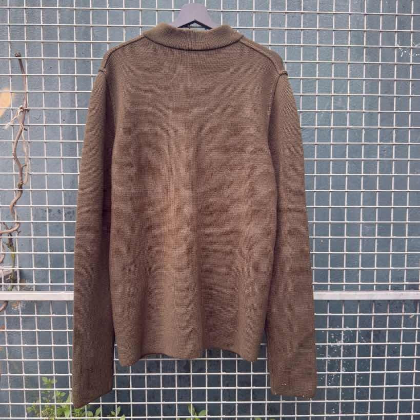 Prada Sport Moss Green Zip-Through Knit (L)