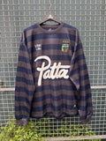 Patta Striped Football Jersey Black (XL)