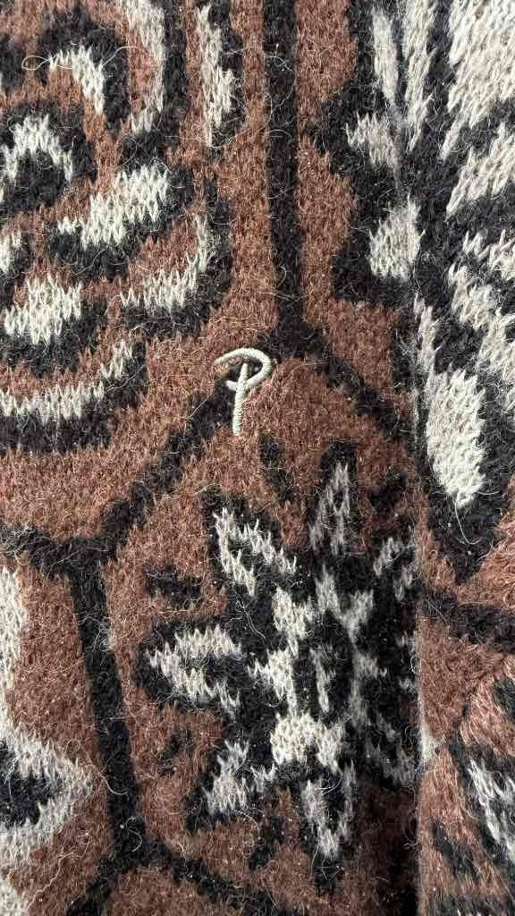 Patta Flower Zip Cardigan (M)