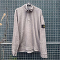 Vintage Stone Island Half-Zip Sweater Grey (XL)