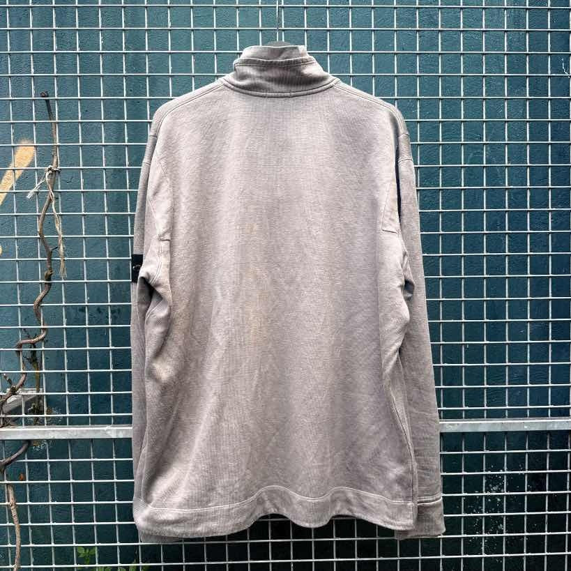 Vintage Stone Island Half-Zip Sweater Grey (XL)
