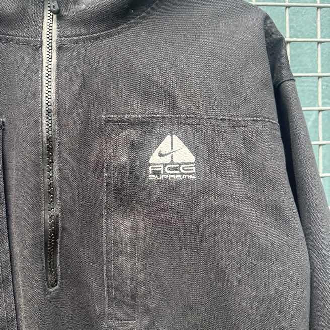FW22 Supreme x Nike ACG Denim Pullover Half-Zip Black (M)