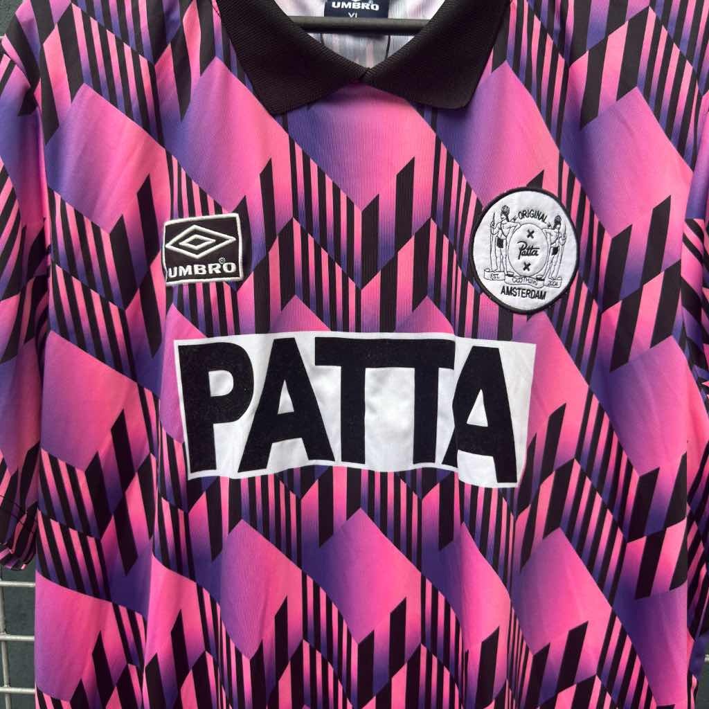 Patta x Umbro 90's Soccer Jersey Pink (XL)