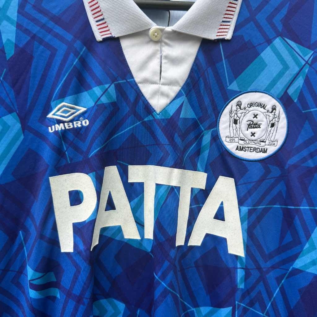 Patta x Umbro 90's Soccer Jersey Blue (XL)
