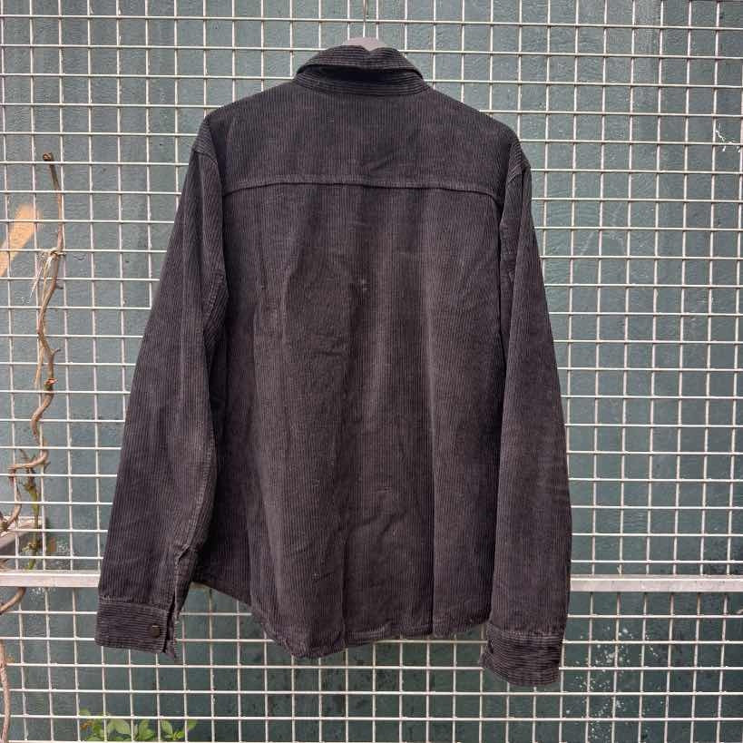 Patta Corduroy Overshirt Black (XL)
