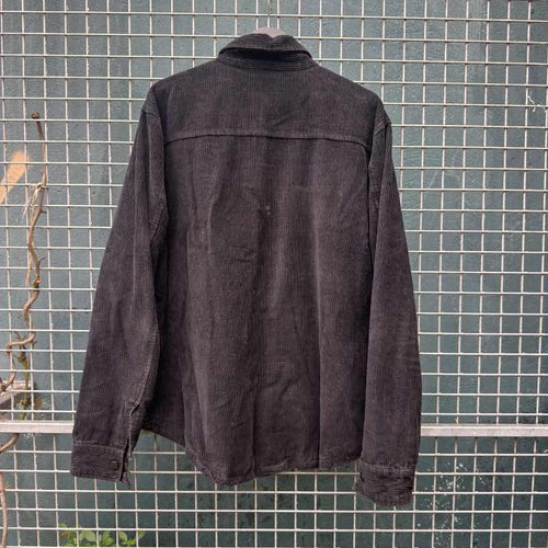 Patta Corduroy Overshirt Black (XL)