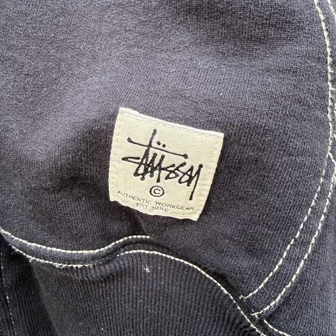 Stussy Martini Zip Up Hoodie Jacket (S)