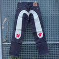 Evisu 20th Anniversary Daicock Silver Jeans (33x34)