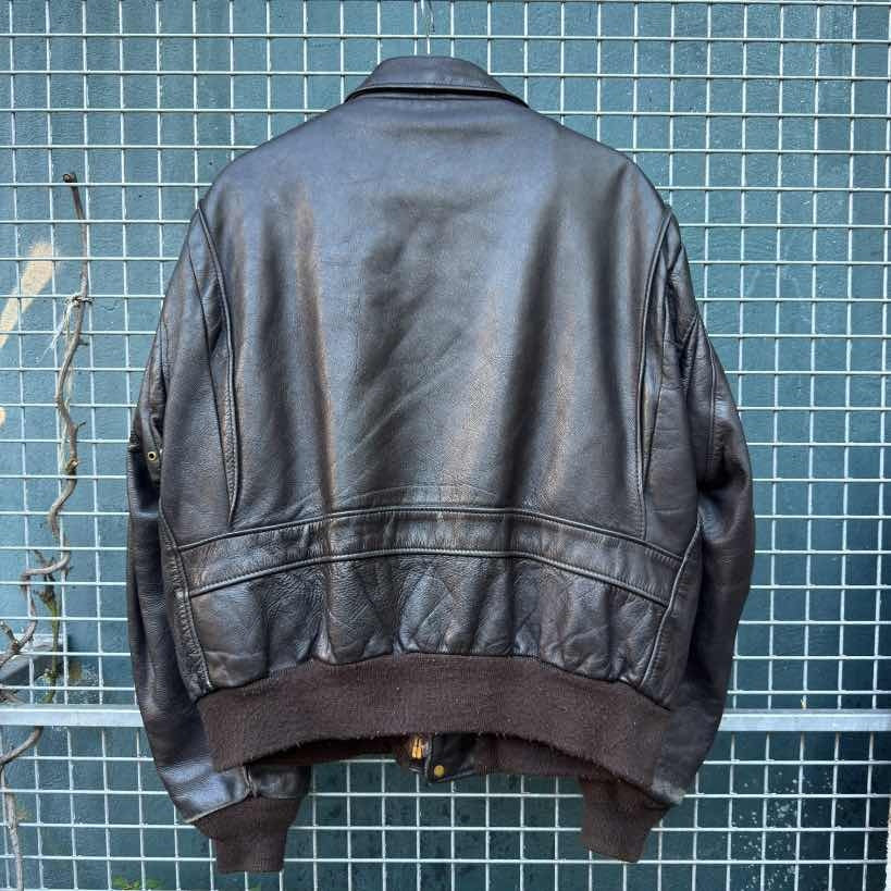 Vintage 90's Schott Leather Jacket (XL)