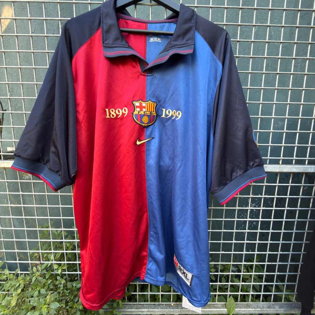 1999-00 FC Barcelona Centenary Home Shirt (XXL)