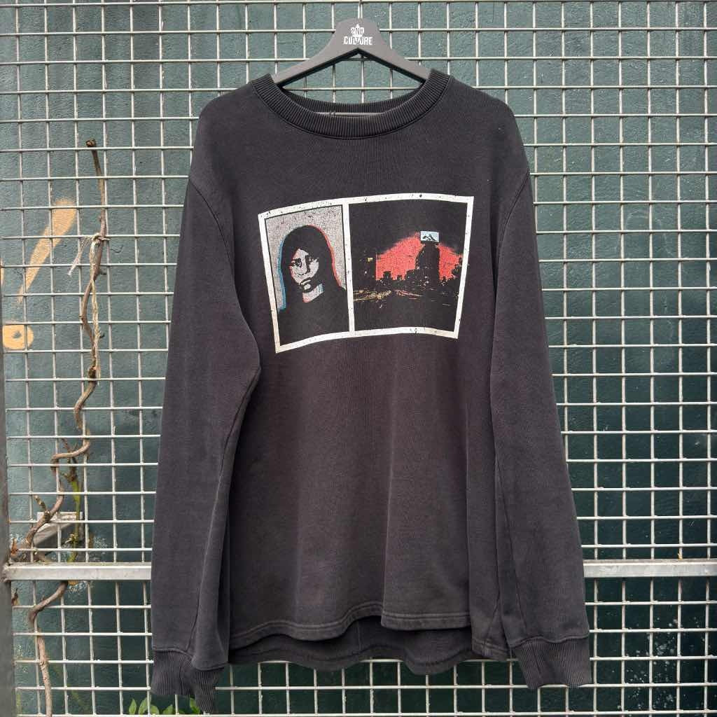 AW16 Givenchy Abstract Girl Sweater (L)