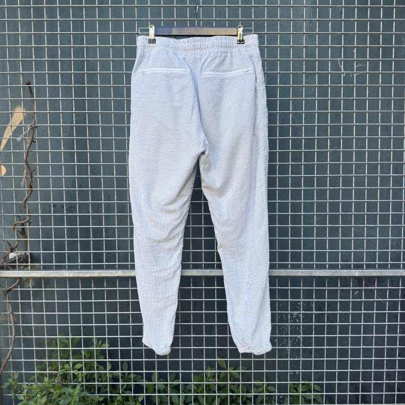 Patta striped seersucker pants (S)