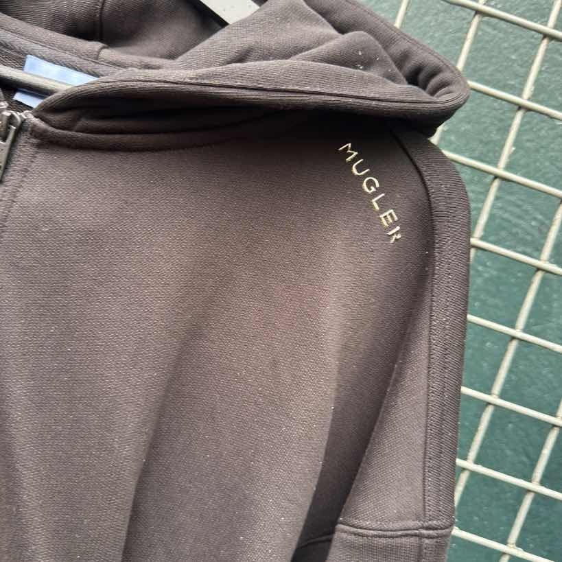 Mugler x H&M Zip hoodie (S)