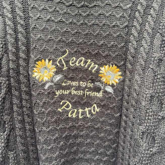 Patta Knit Sweater (L)