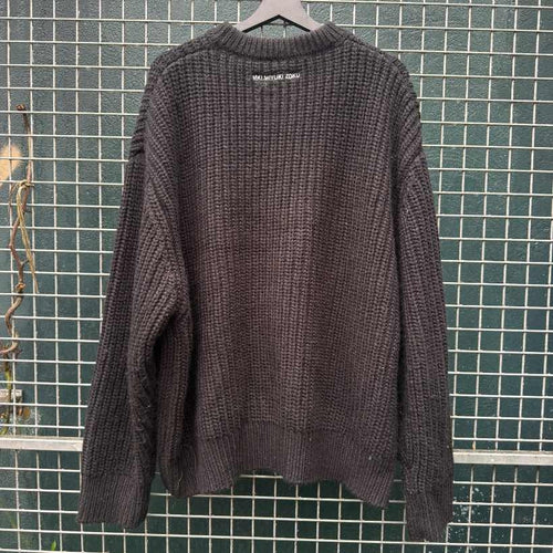 Mki Miyuki Zoku Chunky Rib Knit Crewneck (Xl)