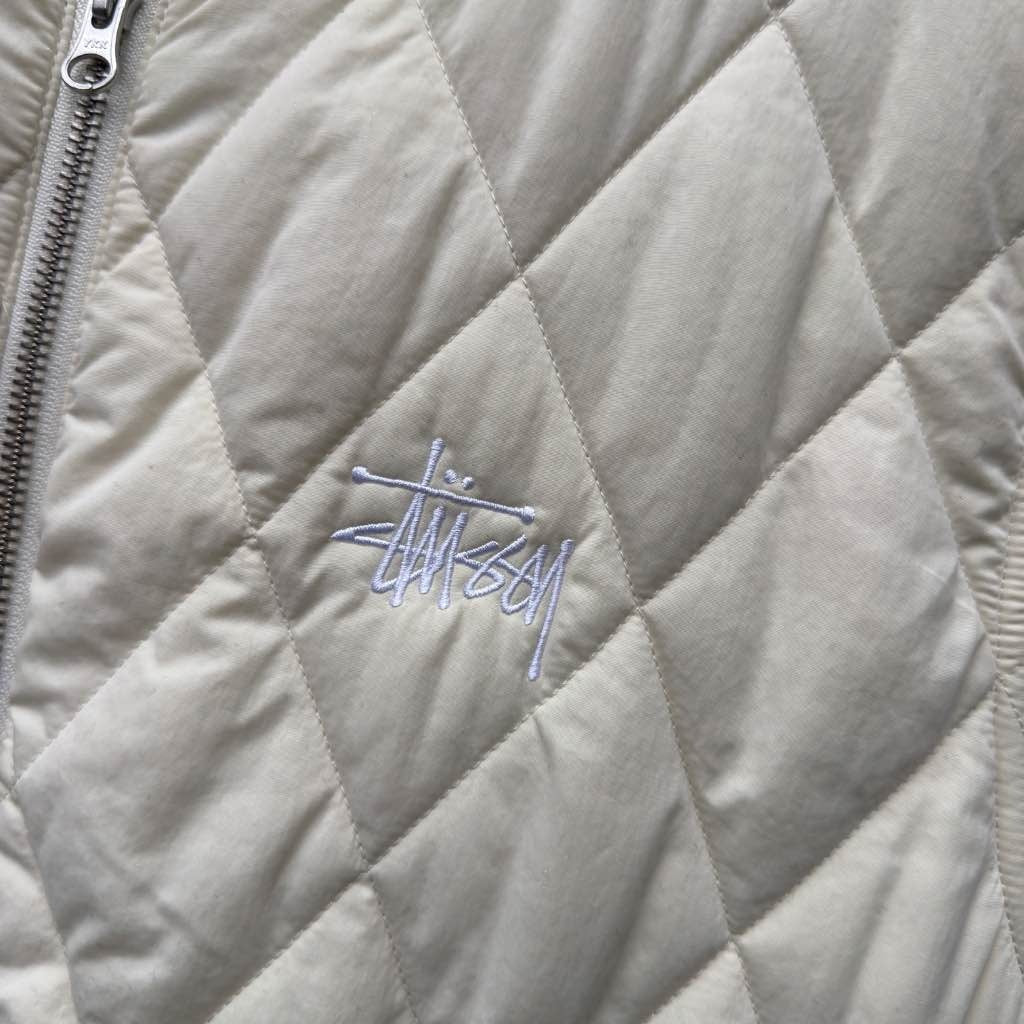 Stussy Diamond Quilted Vest (L)