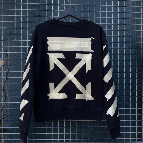 Off White Tape Sweater (S)