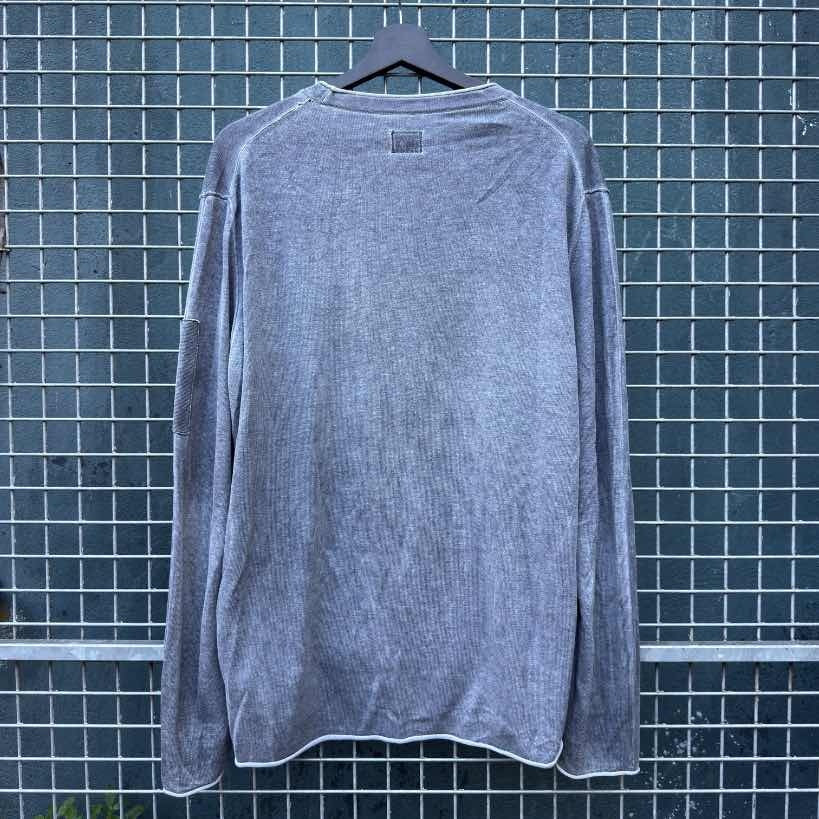 CP Company Lense Crewneck Sweater Grey (48)