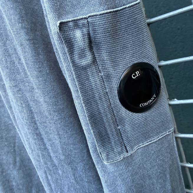 CP Company Lense Crewneck Sweater Grey (48)