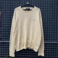 Vintage 90's Polo by Ralph Lauren Knit Sweatshirt Yellow (XL)