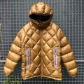 And Wander Gold Pertex Daimond Quilted Jacket NWT (L)