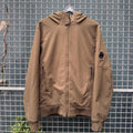 C.P. Company Hooded Soft-Shell Jacket Olive (L)