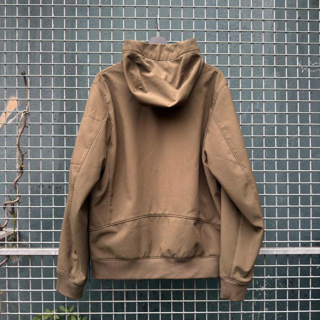 C.P. Company Hooded Soft-Shell Jacket Olive (L)