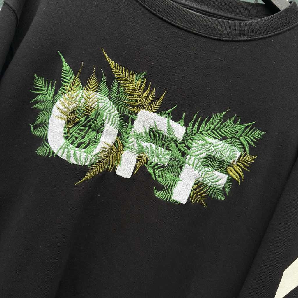 SS17 Off-White Mirror Mirror Sweatshirt Black (M)