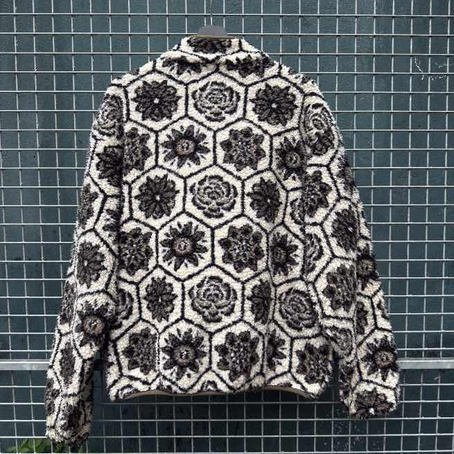 FW22 Patta Wall Flower Fleece Jacket (M)