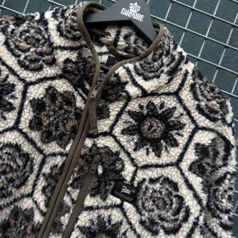 FW22 Patta Wall Flower Fleece Jacket (M)
